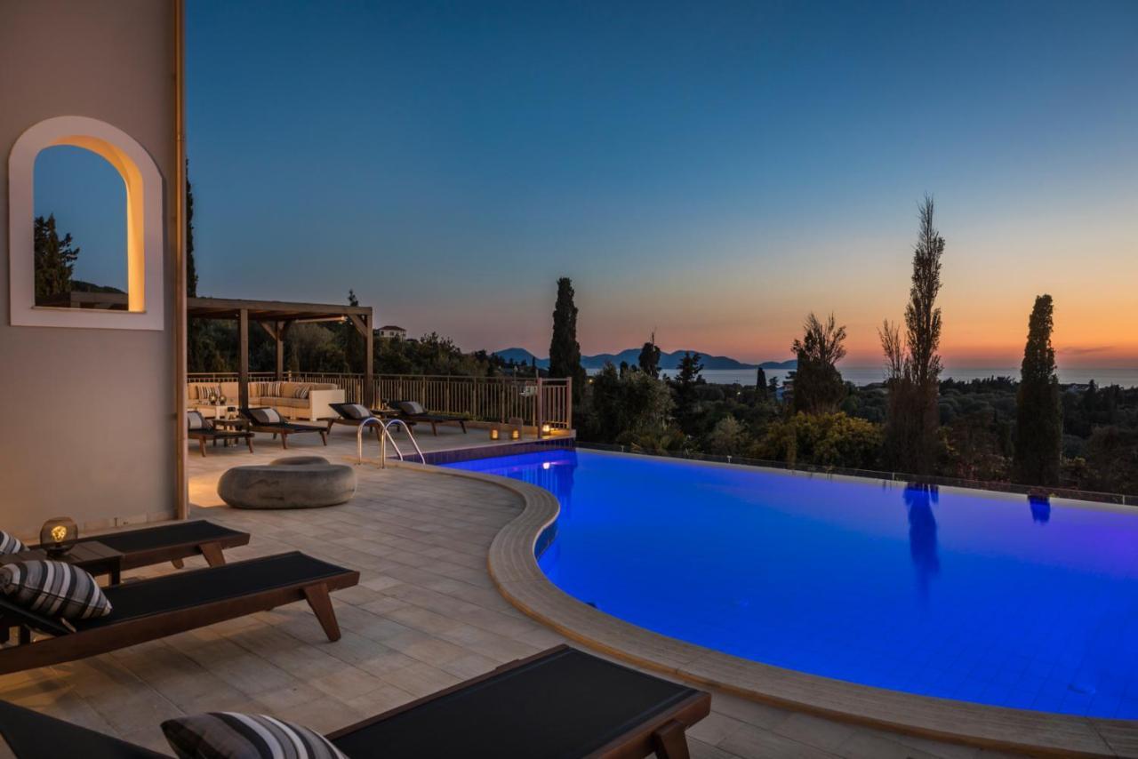 Luxury Villa Karmaniolos Fiskardo Kefalonia Exterior foto