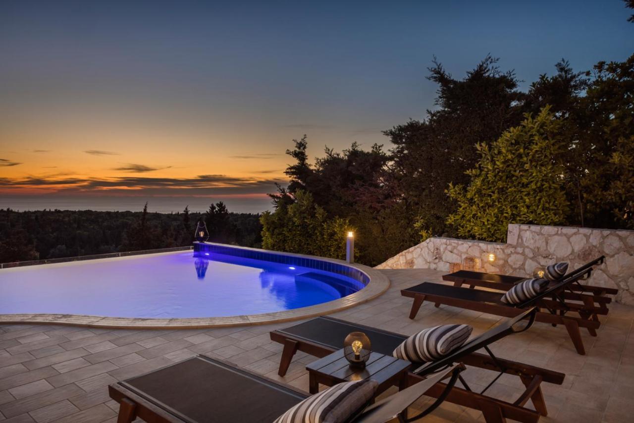 Luxury Villa Karmaniolos Fiskardo Kefalonia Exterior foto